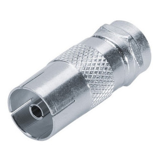 Adaptateur fiche F mâle - TV femelle