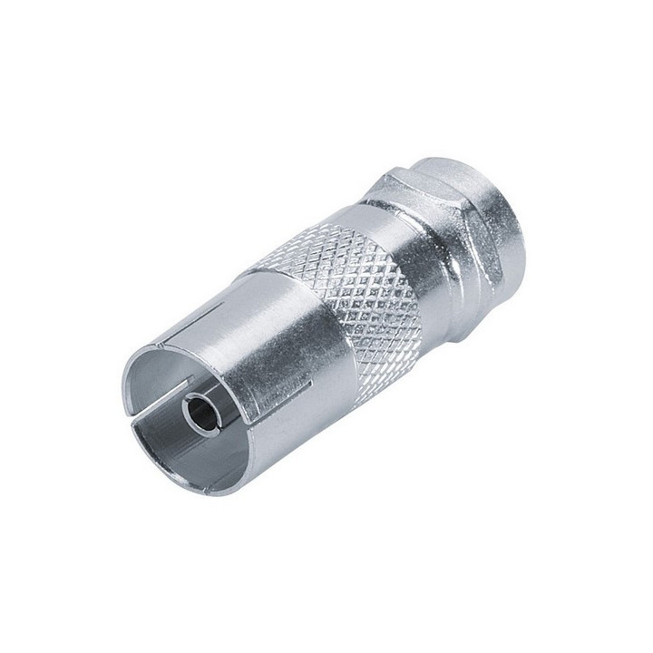 Adaptateur fiche F mâle - TV femelle