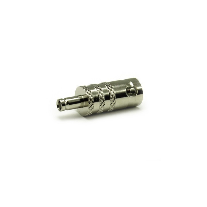 Adaptateur BNC femelle vers DIN femelle 1.0/2.3  75 Ohms 6Ghz 