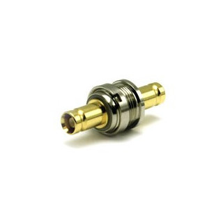 Traversée de panneau isolée femelle/femelle DIN 1.0/2.3 75 Ohms 12GHz