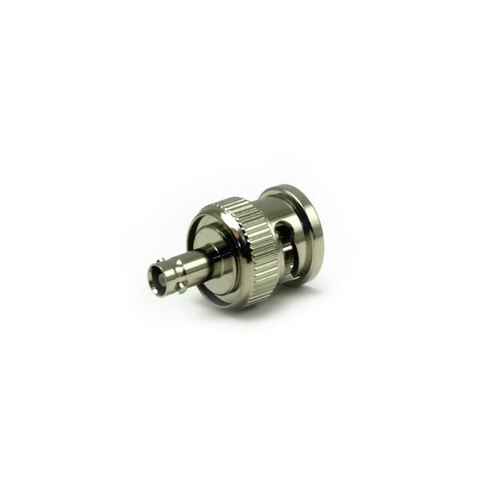 Adaptateur BNC mâle vers micro BNC femelle 1.0/2.3 75 Ohms 18Ghz