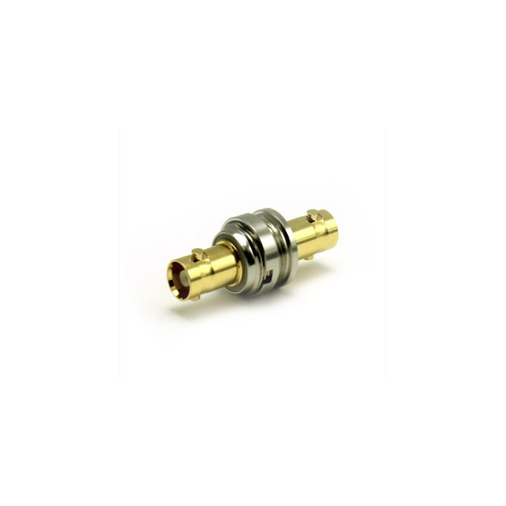 Traversée de panneau isolée femelle/femelle Micro BNC 75 Ohms 12GHz