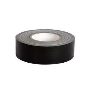 Gaffer 50 mm x 50 m noir mat (carton de 18)