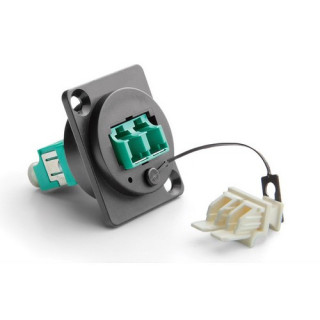 Traversée optique série D LC/LC duplex multimode