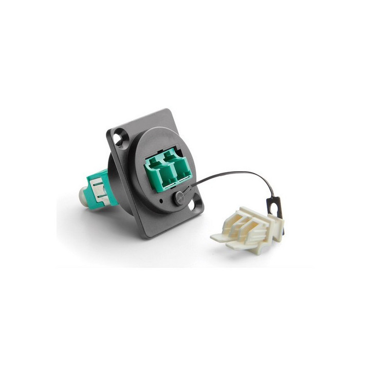 Traversée optique série D LC/LC duplex multimode