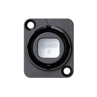 NO4FDW-A Traversée OpticalCON Quad série D 4 LC IP65