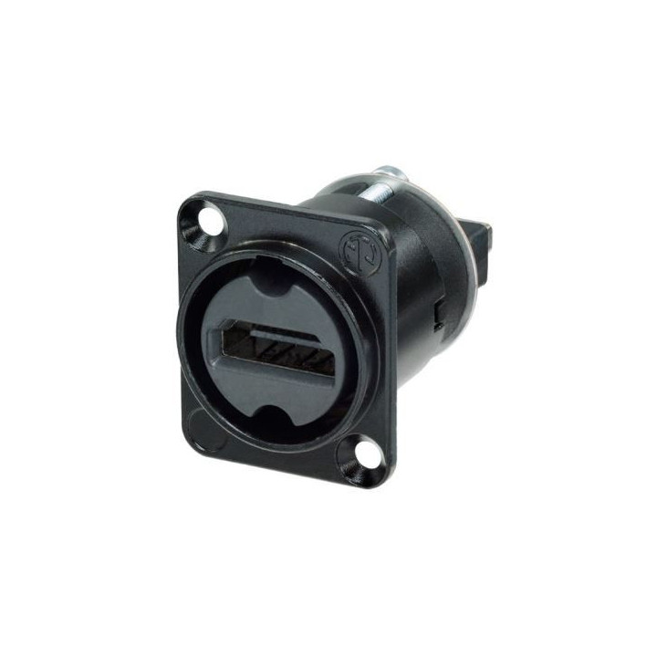 NAHDMI-W-B Traversée HDMI 2.0 F/F série D corps noir