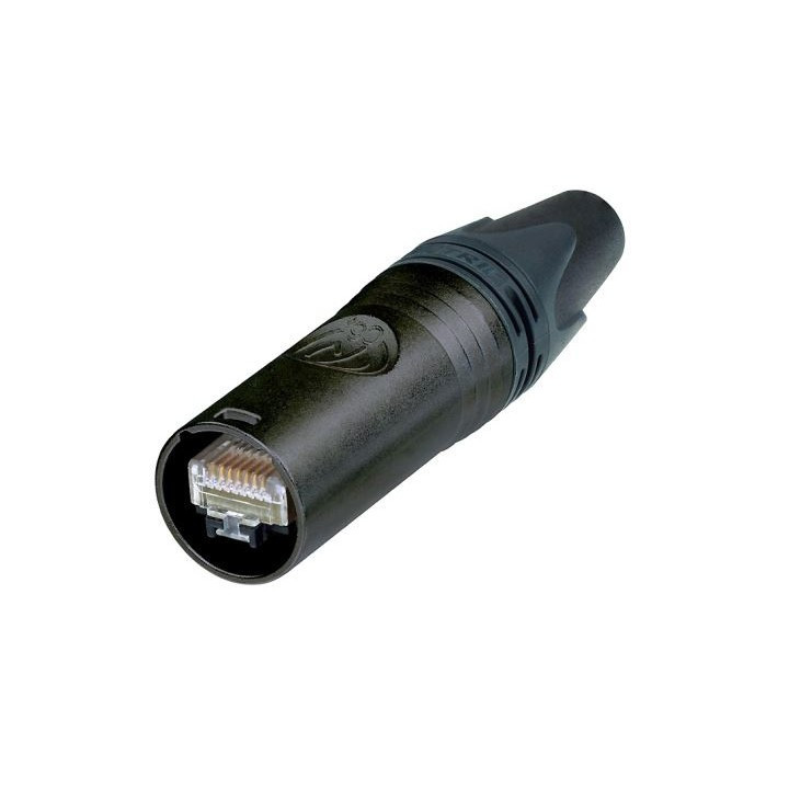 NE8MX6-B Fiche Ethercon cat. 6A noire