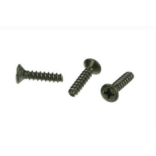 E-SCREW1-12B Bte de 100 vis noires 2.9x12mm pour embase Ethercon