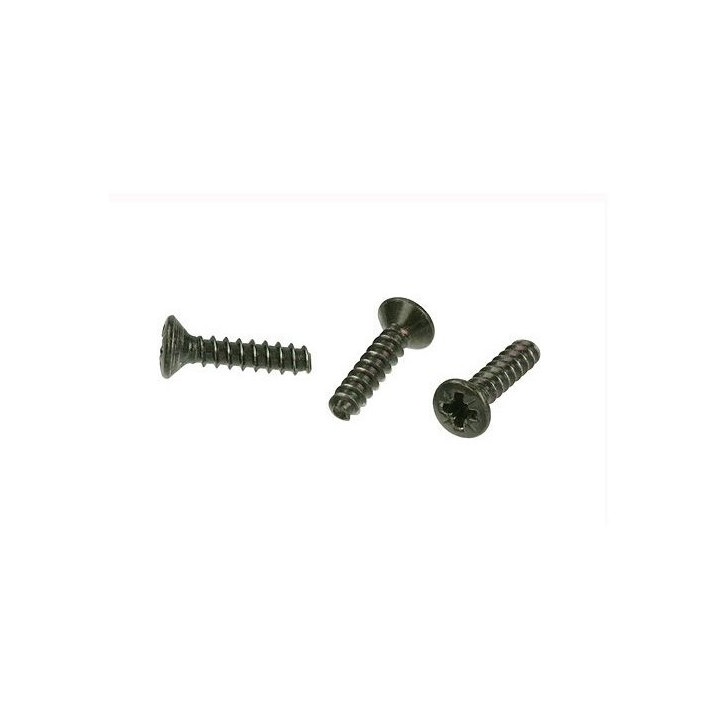 E-SCREW1-12B Bte de 100 vis noires 2.9x12mm pour embase Ethercon