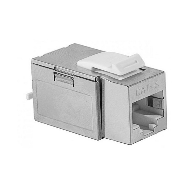 Embase Keystone RJ45 cat.5e FTP - câble rigide - connecteurs CAD