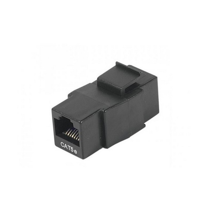 Embase  Keystone traversée RJ45 cat.5e UTP femelle/femelle
