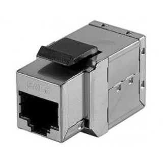 Embase Keystone traversée RJ45 cat.6 STP femelle/femelle