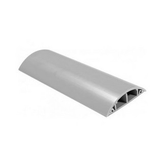 Passage de câble PVC rigide gris pour 8 câbles Ø 6mm longueur 1m