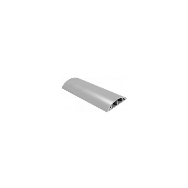 Passage de câble PVC rigide gris pour 8 câbles Ø 6mm longueur 1m