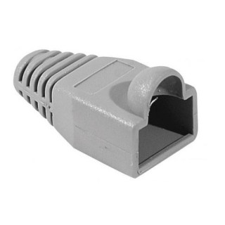 Manchon RJ45 à bosse pour câble Ø6mm gris