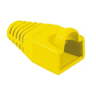 Manchon RJ45 à bosse pour câble Ø6mm jaune