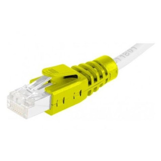 Manchons pour connecteur RJ45 -6mm-  clipsable -jaune (x10)