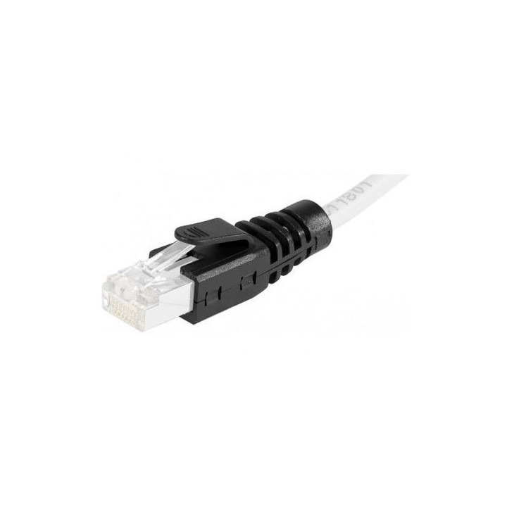 Manchons pour connecteur RJ45 -6mm-  clipsable -noir (x10)
