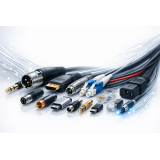 Connecteurs XLR, BNC, RJ45, HDMI, fibre | Connectique AV sans câble